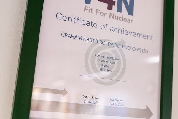 We have become the first heat transfer manufacturer to be granted Fit for Hydrogen (F4H2) and Fit for Carbon Capture, Usage and Storage (F4CCUS) status under the UK’s new standards programme supporting the hydrogen production and carbon capture sectors certificate